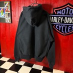 00s Champion / PREMIUM REVERSE WEAVE / 刺繍ロゴ / ブラックパーカー / オーバーサイズ / 企業ロゴ