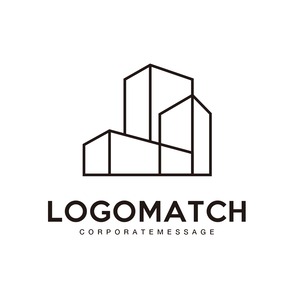 モダン建築のロゴ