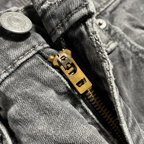 【W33 L30】 usa levi's 先染ブラック リーバイス 559 詳細写真7