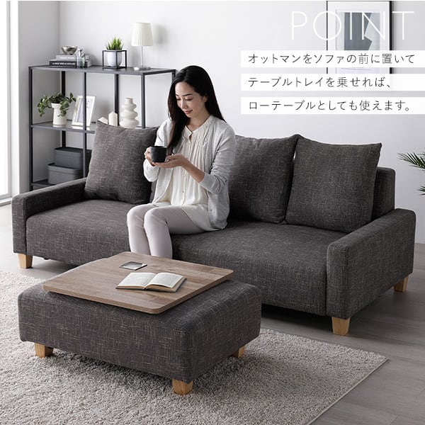 ソファセット ビッグカウチセット 〔 3人掛けソファ アッシュ ソファセット ビッグカウチセット 〔 3人掛けソファ アッシュ