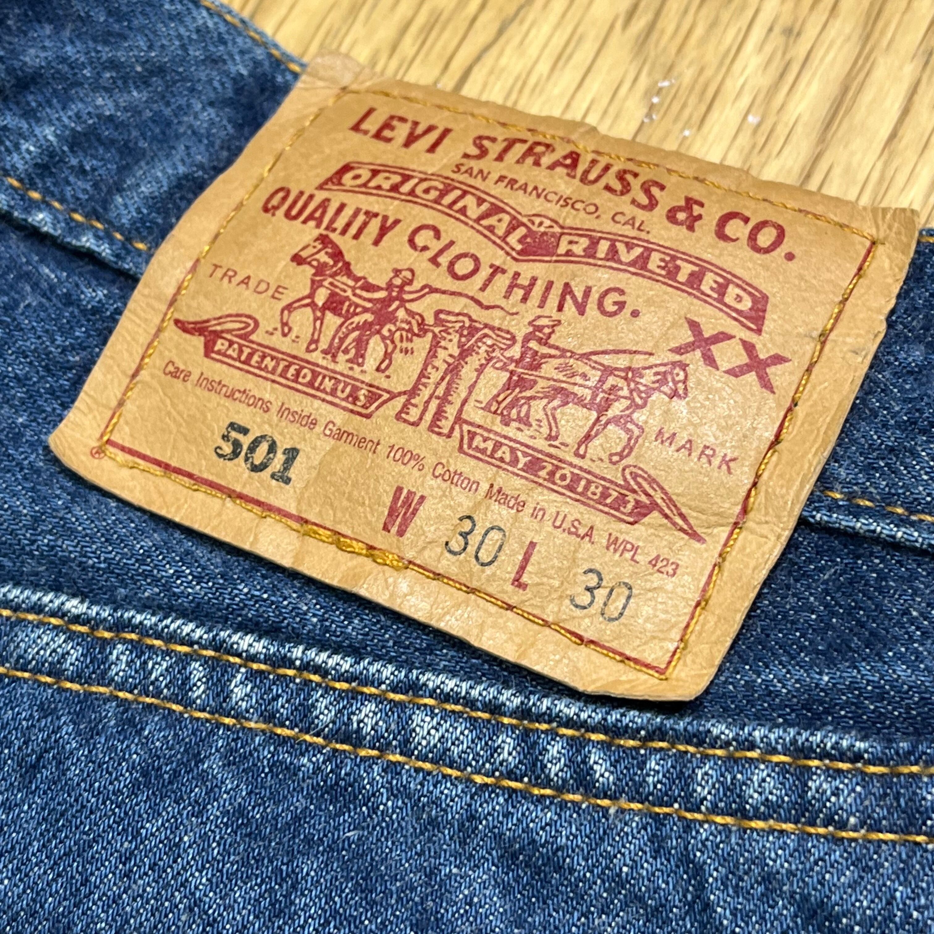 90s Levi's 501 Made in USA Denim Pants 90年代 リーバイス 501 Made