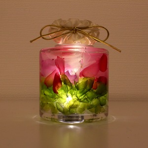 【パープル×グリーン系】フラワーライト