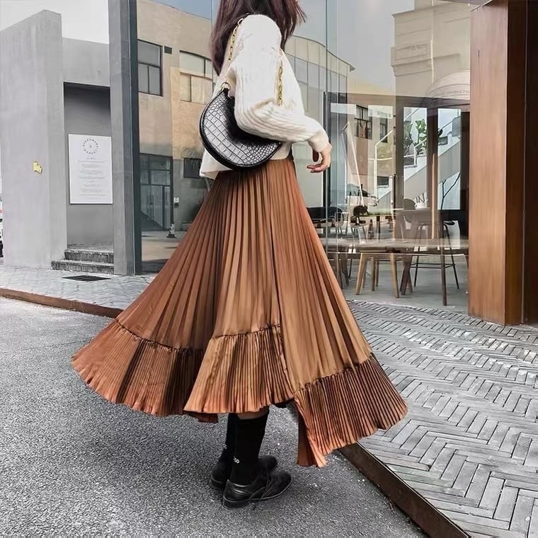 ゆな　プリーツスカート 他 アシンメトリープリーツスカート AJ1365-999 | AYATORI CONNECT