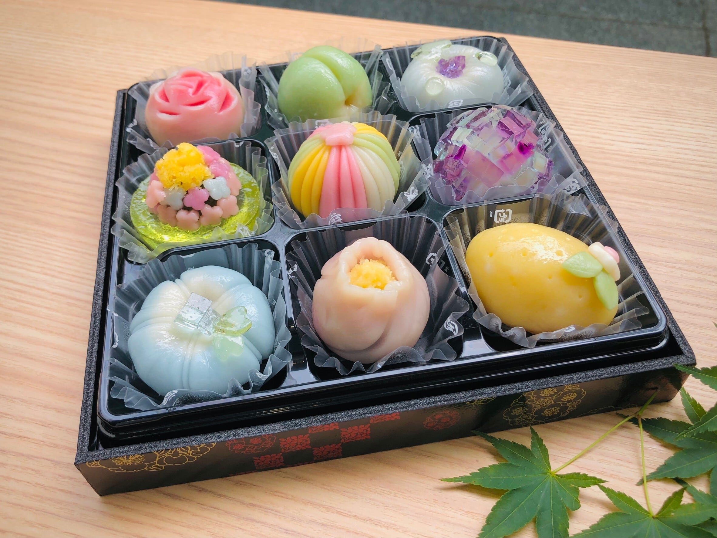 琥*色様 【銘菓1】まとめ売り ハーシー他 天然色素 上生菓子9個セット | 旬味千菜 蓮こん・茶寮 百灯瀬
