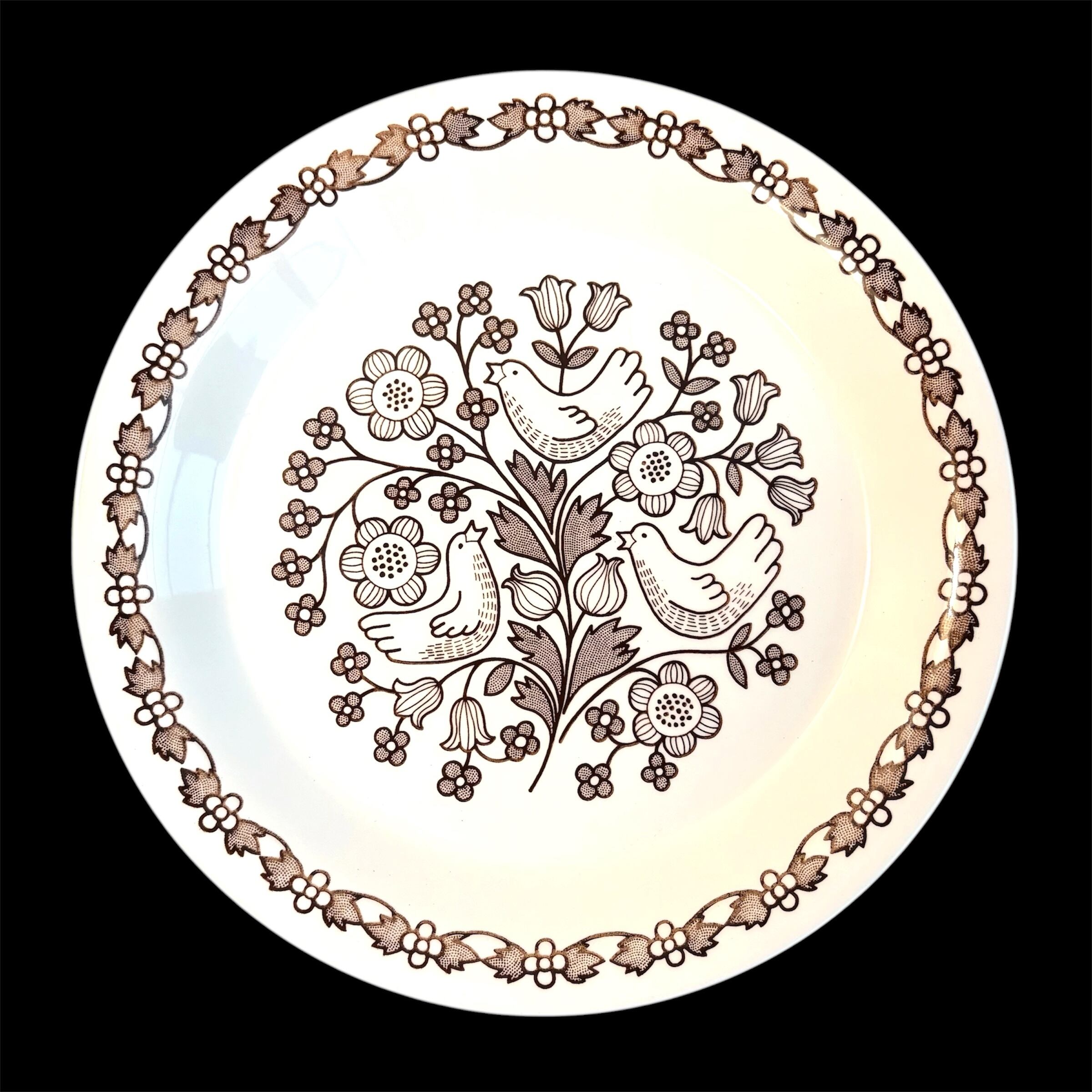 ARABIA Finnish Flint Sirkku プレート(24cm) ARABIA FINNISH FLINT “Sirkku” プレート（24cm）B | 岡山県牛窓にある