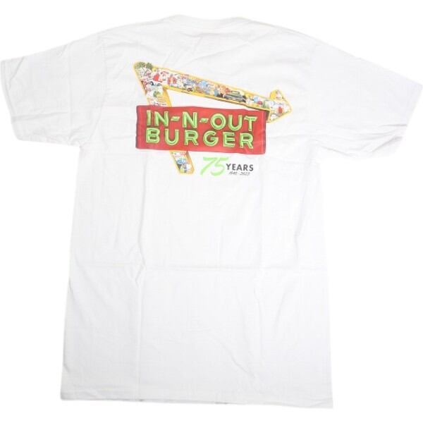 Size【L】 In-N-Out Burger インアンドアウトバーガー 2024 75TH Size【L】 In-N-Out Burger インアンドアウトバーガー 2024 75TH