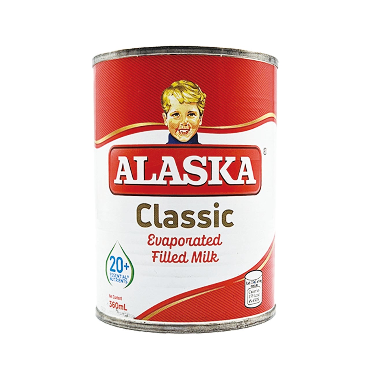ALASKA Classic Evaporated Filled Milk 360ml 【アラスカ クラシック エバポレイテッド フィルドミルク】