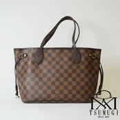 LOUIS VUITTON ルイヴィトン ダミエ ネヴァーフル PM ハンドバッグ トートバッグ N51109 ブラウン