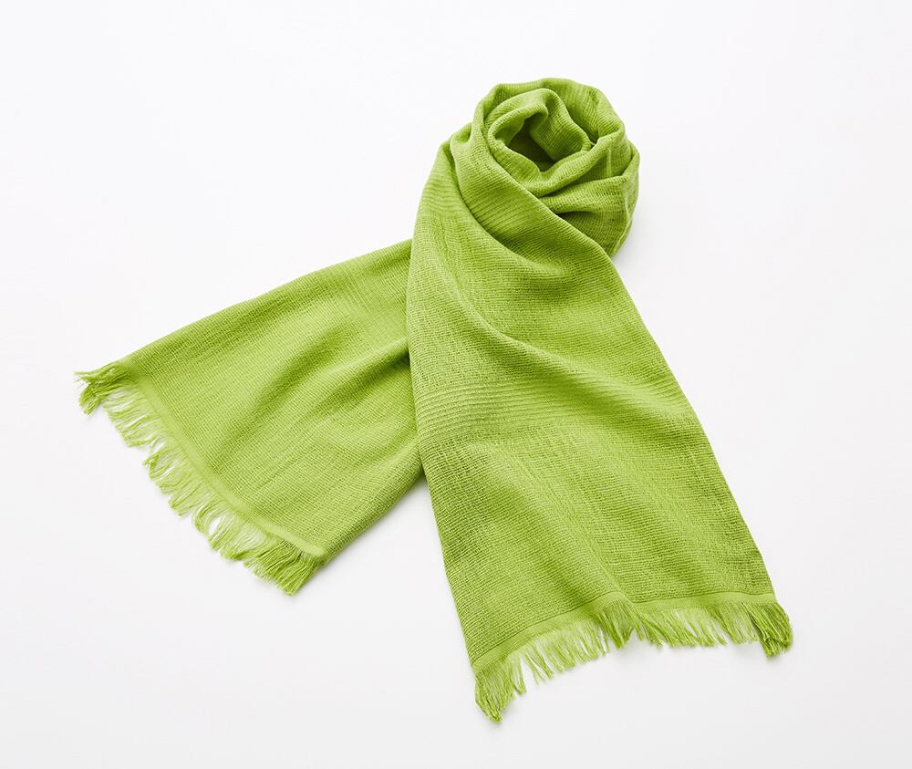 【みやざきタオル】 いまばりマフラー70 シーズン[102]アップルグリーン(21)