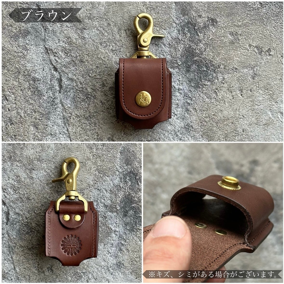 ZIPPOケース サンフェイス カウハイド | ケイシイズ 【公式