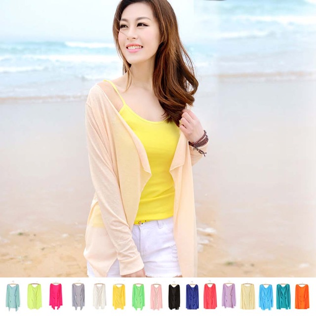 【日本倉庫即納】 トッパーカーディガンレディース肩掛け薄手アウターUVカット