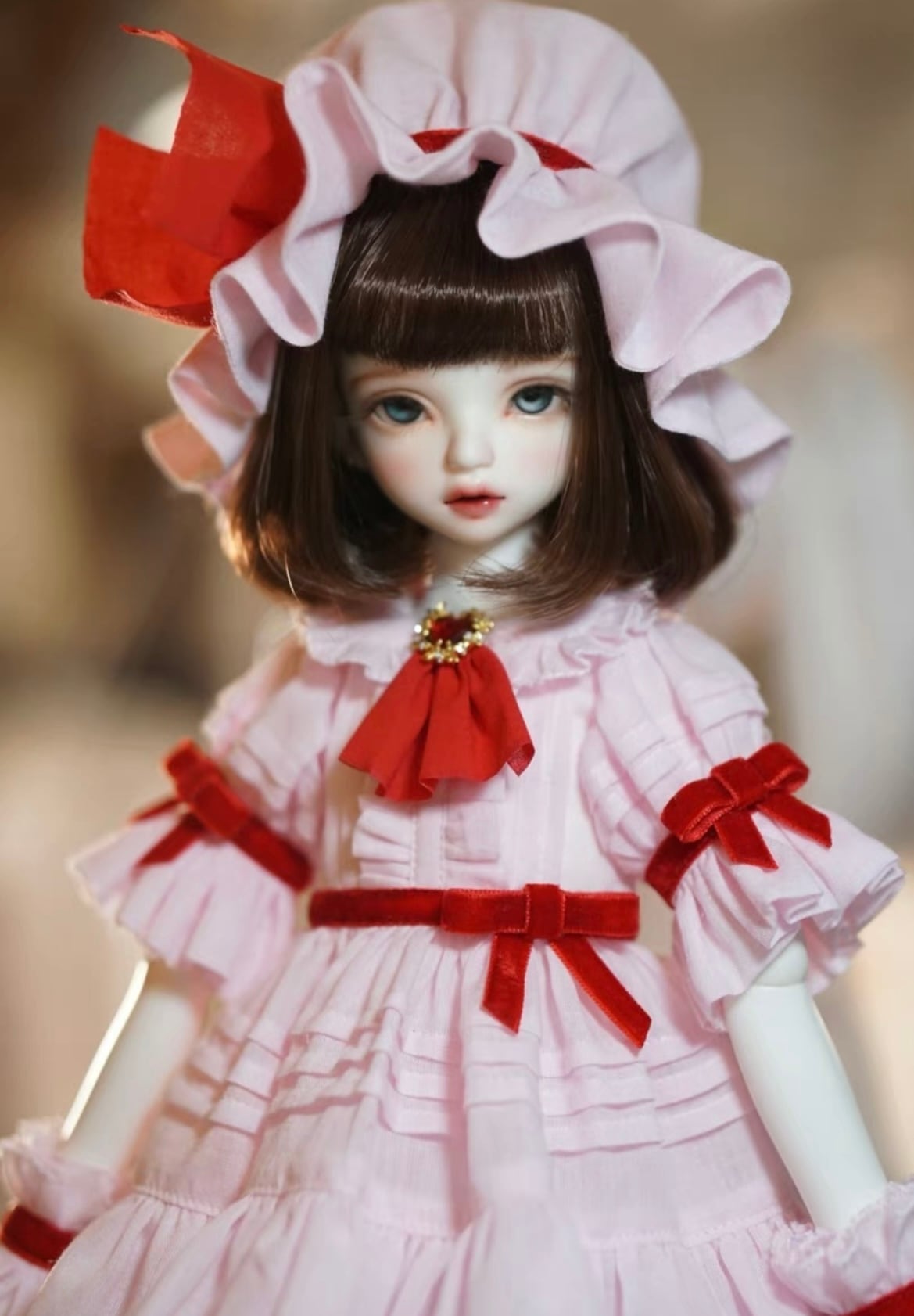 セット！ドール用 東方プロジェクト cos ドレス 洋服 服 BJD 1/3 ID75