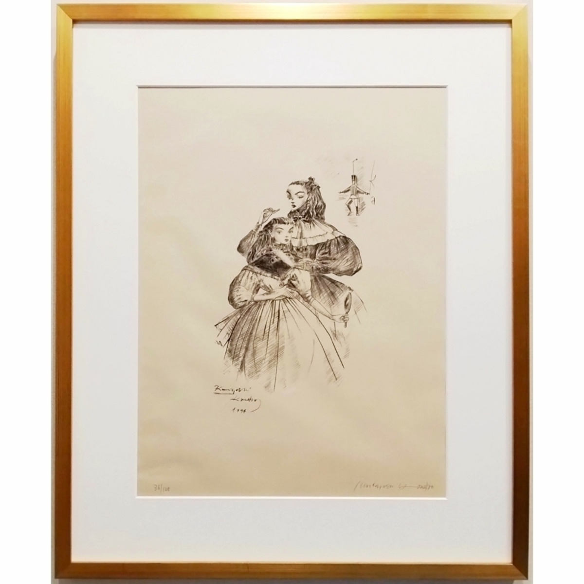 Sold Out】金子國義「お支度」 | アトリエウチノ ｜ オンラインショップ