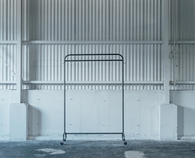 SK HANGER RACK/ハンガーラック/アイアン製/キャスター付き/送料無料(北海道・沖縄・離島除く)