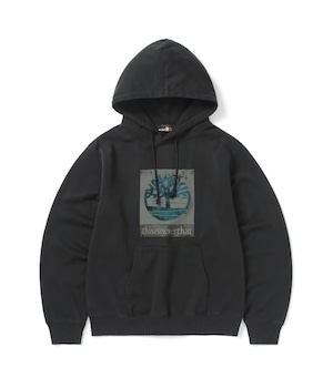 [THISISNEVERTHAT] TNT TIMBERLAND Faded Hoodie Black 正規品 韓国ブランド 韓国ファッション 韓国代行 ディスイズネバーザット THISIS NEVERTHAT