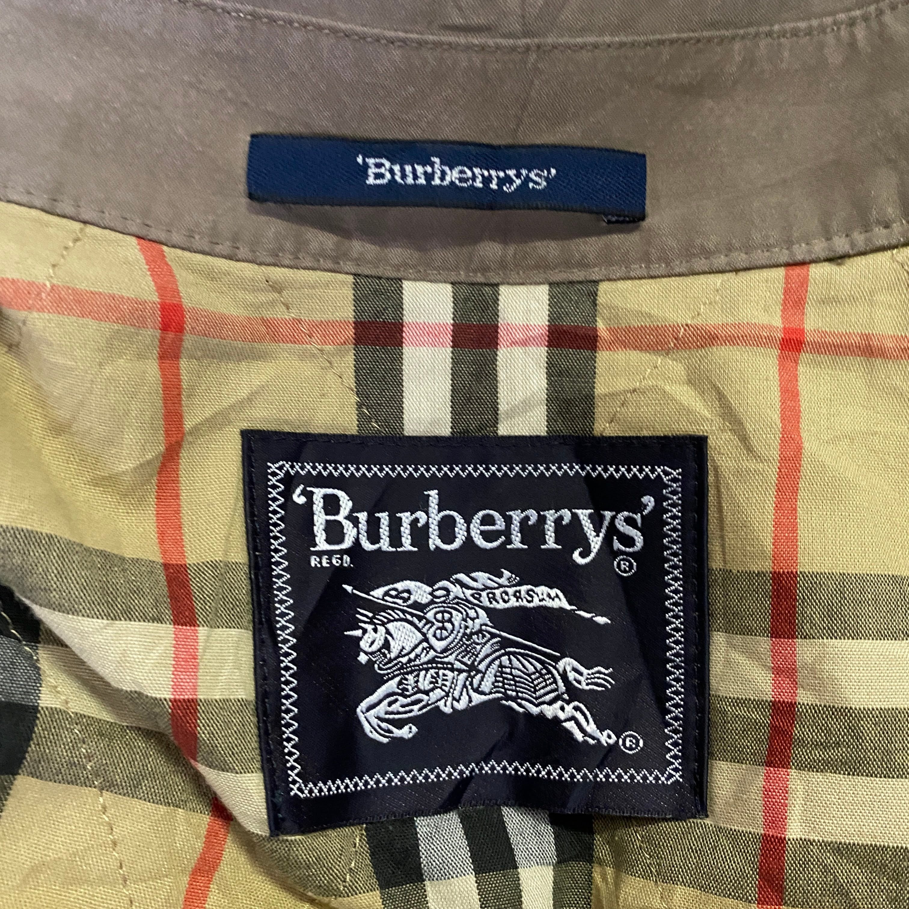 Burberrys spain S.A バーバリー チェックライナー ステンカラー