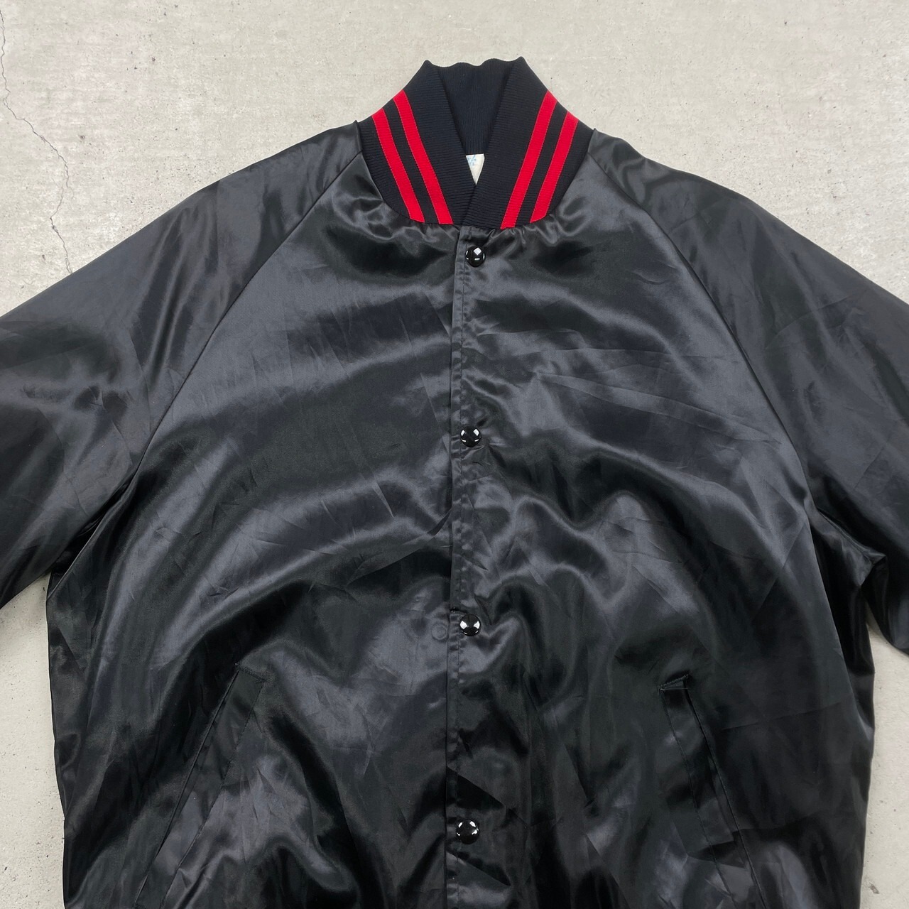 90年代 USA製 WestArk ナイロン サテンスタジャン カレッジチーム 