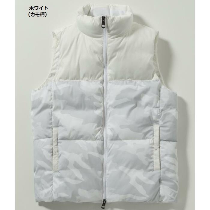 1PIU1UGUALE3 ボアベスト ホワイト 1PIU1UGUALE3 RELAX ウノピゥウノウグァーレトレ リラックス