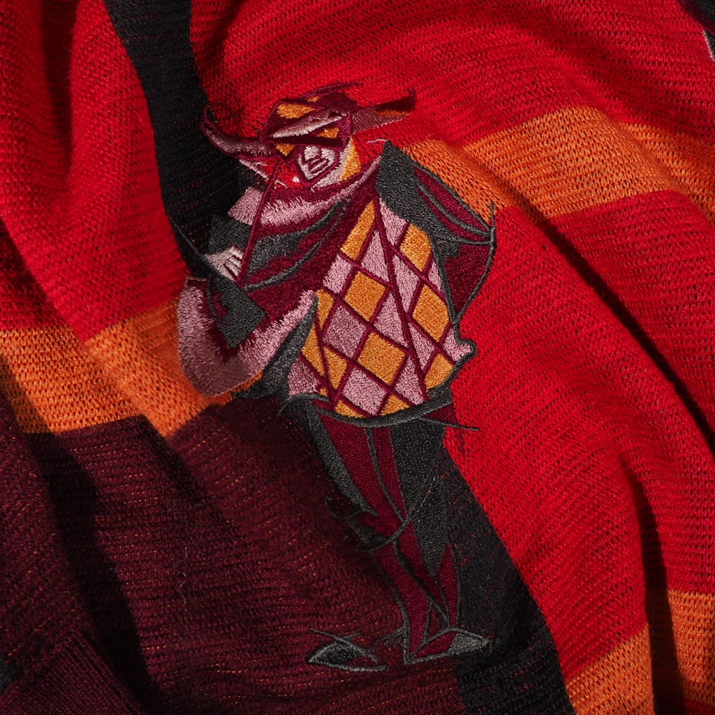 Umberto Ginocchietti night embbossed modern art knit