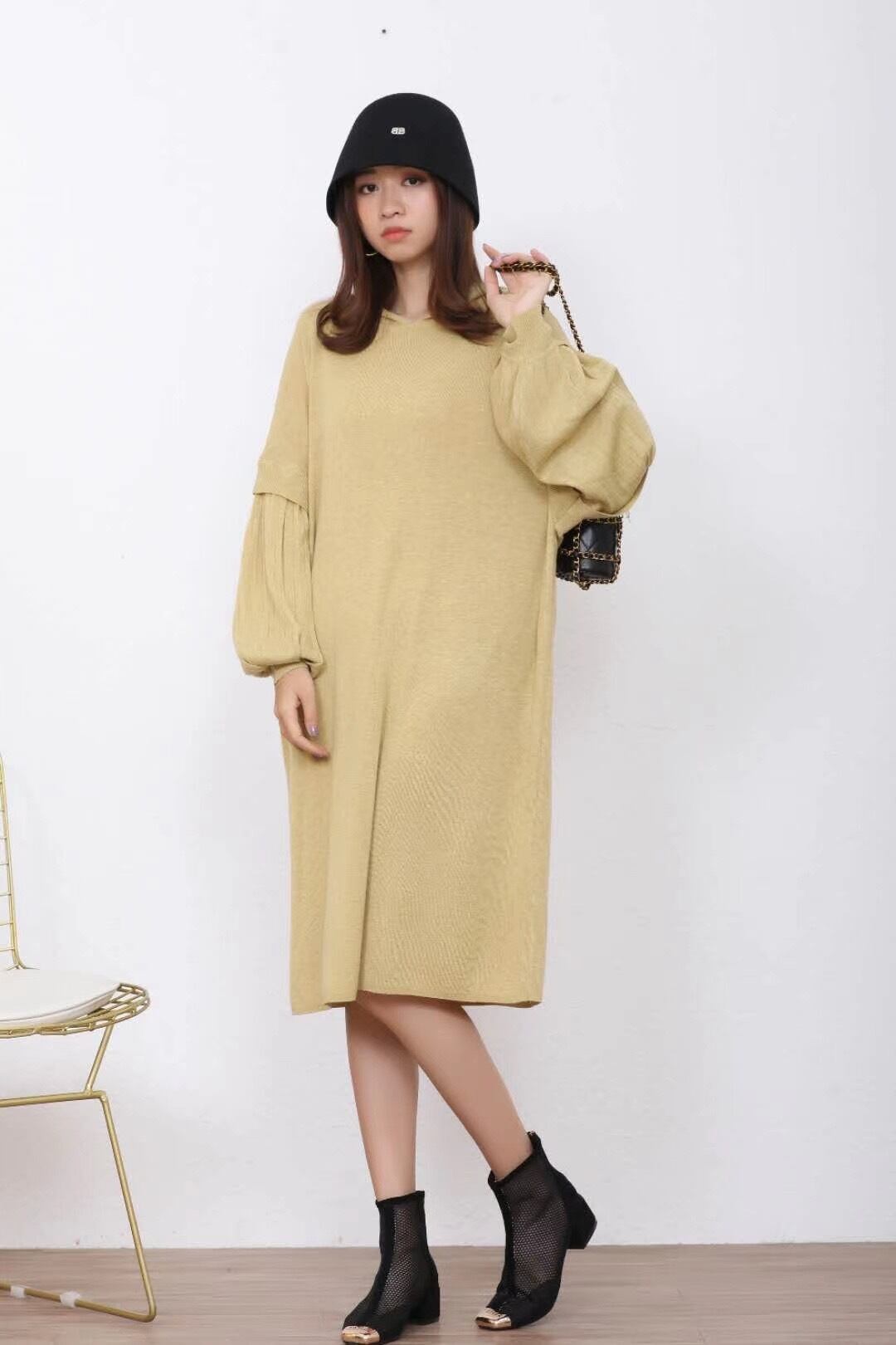 ミディ丈ワンピース