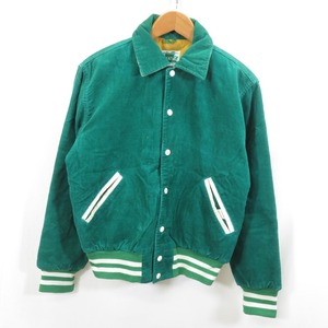 80s MAPLE USA製 コーデュロイ スタジャン アワードジャケット sizeS  