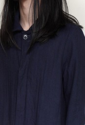Soutien collar coat - cotton