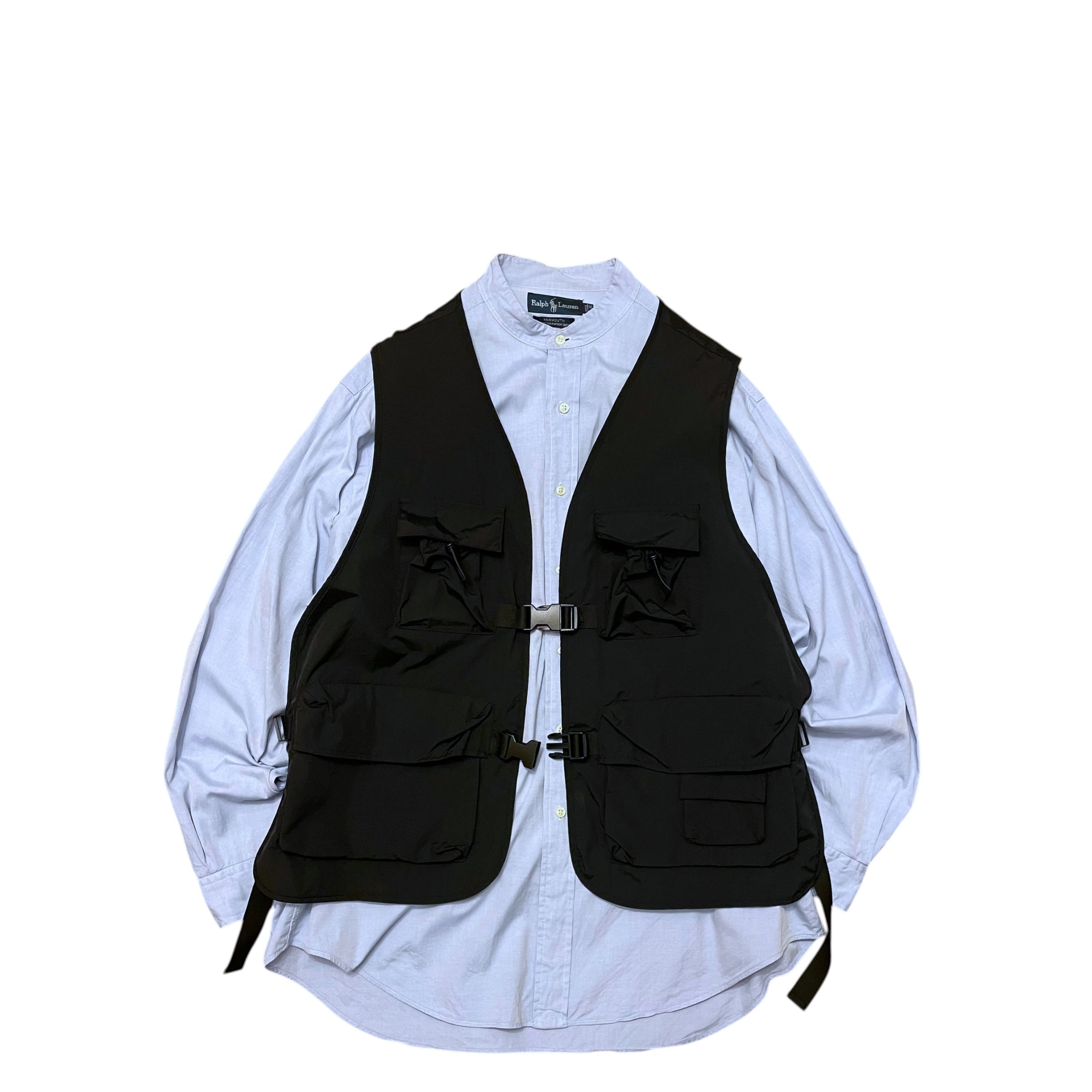 OLD UNIQLOユニクロ 90s ダウンベスト ドローコード 紺タグ | ThreeF