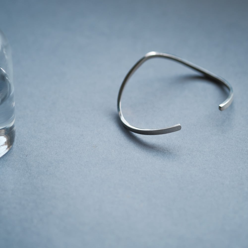カーブ バングル シルバー925 | クラウドジュエリー(Cloud-jewelry