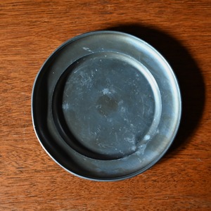 Pewter Plate / ピューター プレート【B】〈 お皿・エタン・収納・店舗什器・食器・アンティーク・ヴィンテージ 〉114018