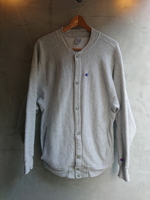 1990s "CHAMPION REVERSE WEAVE FULLSNAP CARDIGAN" MADE IN USA
