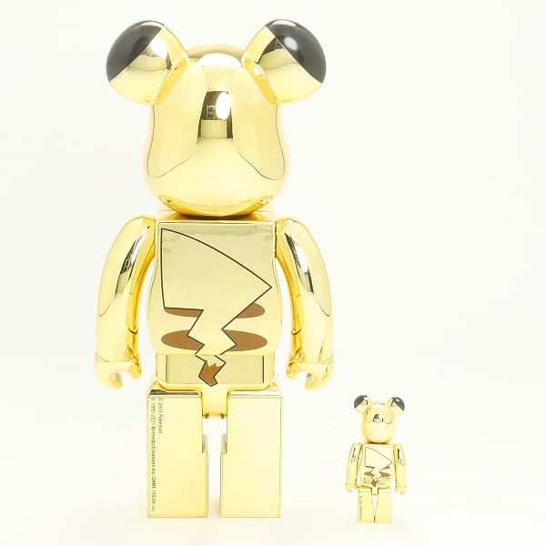 Size【フリー】 MEDICOM TOY メディコムトイ BE@RBRICK ピカチュウ