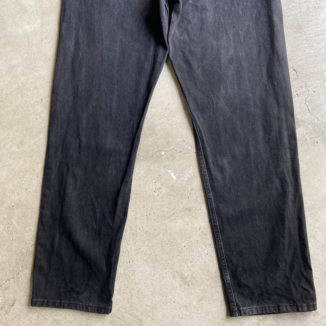 メキシコ製 90年代 Wrangler ラングラー ストレート ブラックデニム 