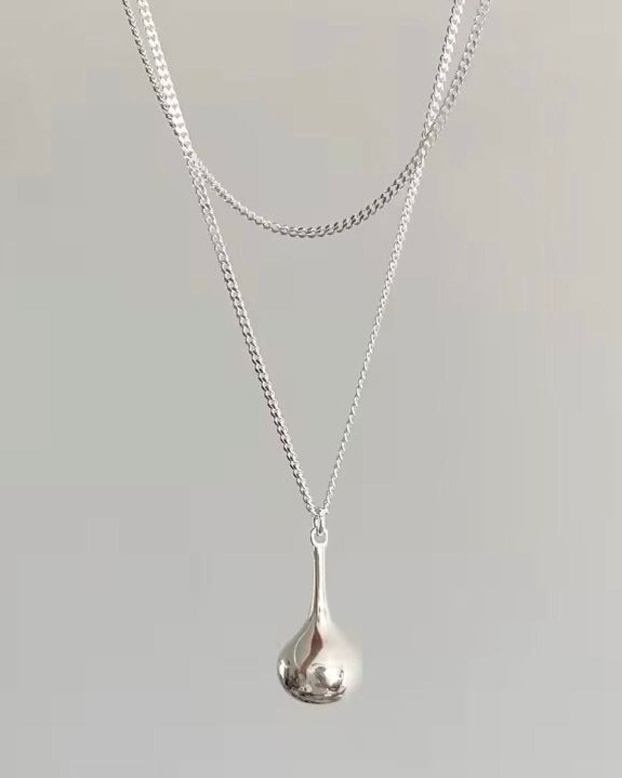 S925 Hyoutan  necklace (N213)