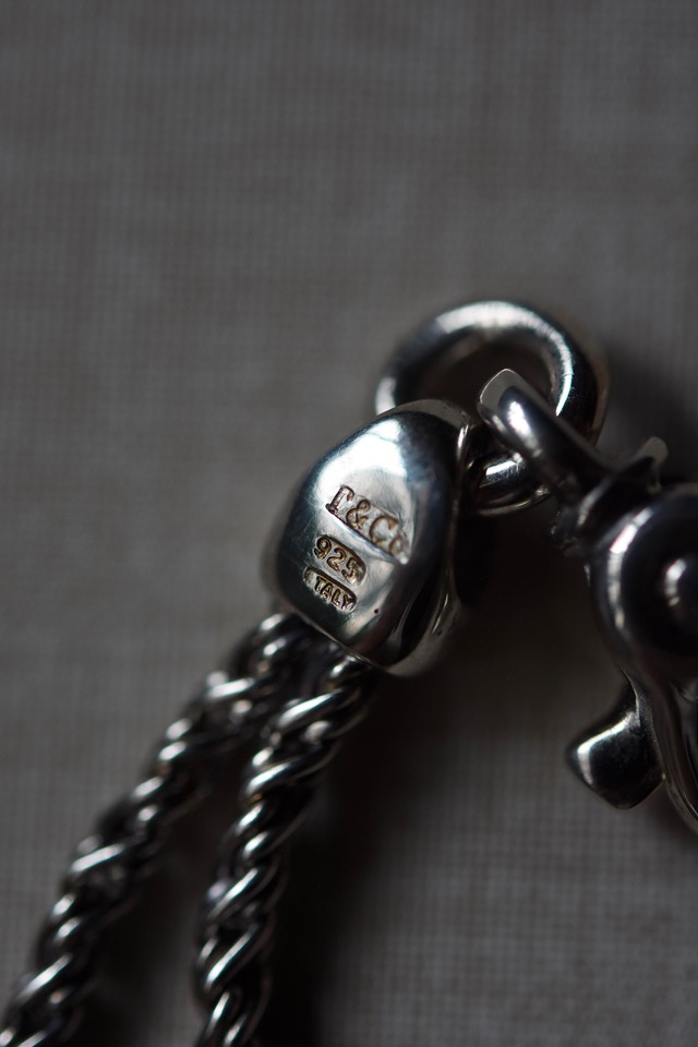 IORI／"Tiffany & Co." bracelet／Double rope Heart