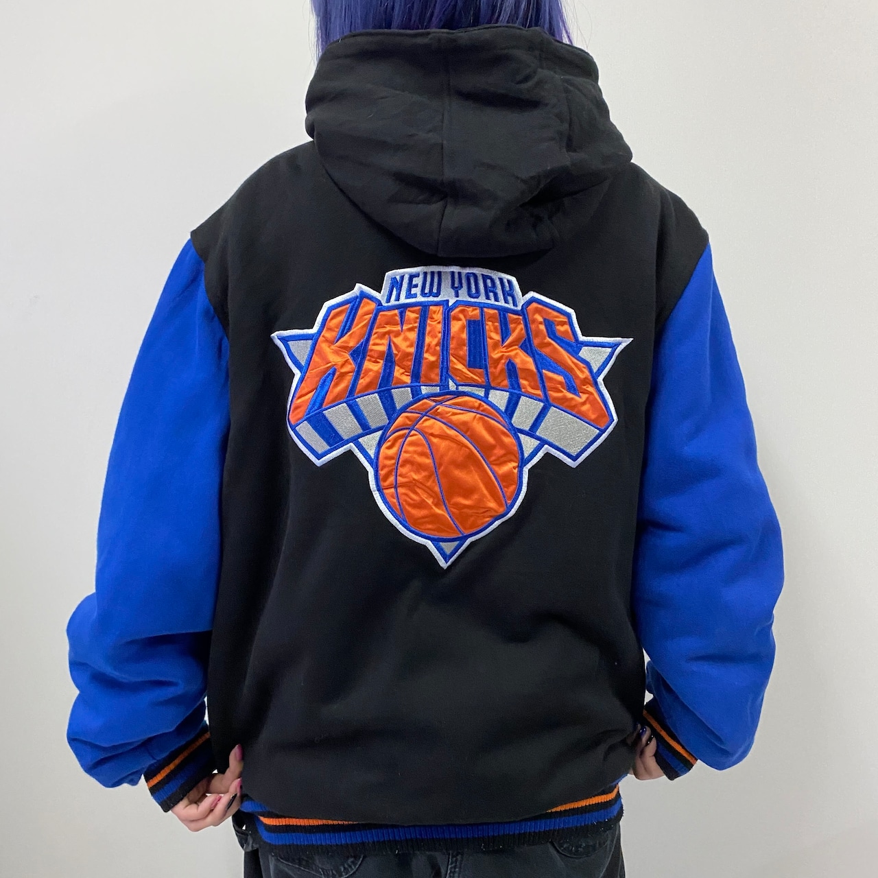 NBA ジェフハミルトン ポリエステル×スウェット リバーシブル 中綿 