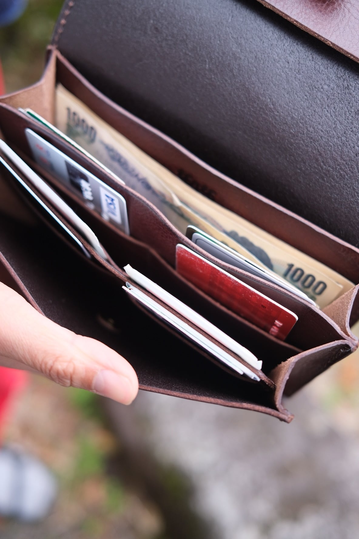 受注生産〉flap long wallet 【9color】 | TENTE Handcrafted