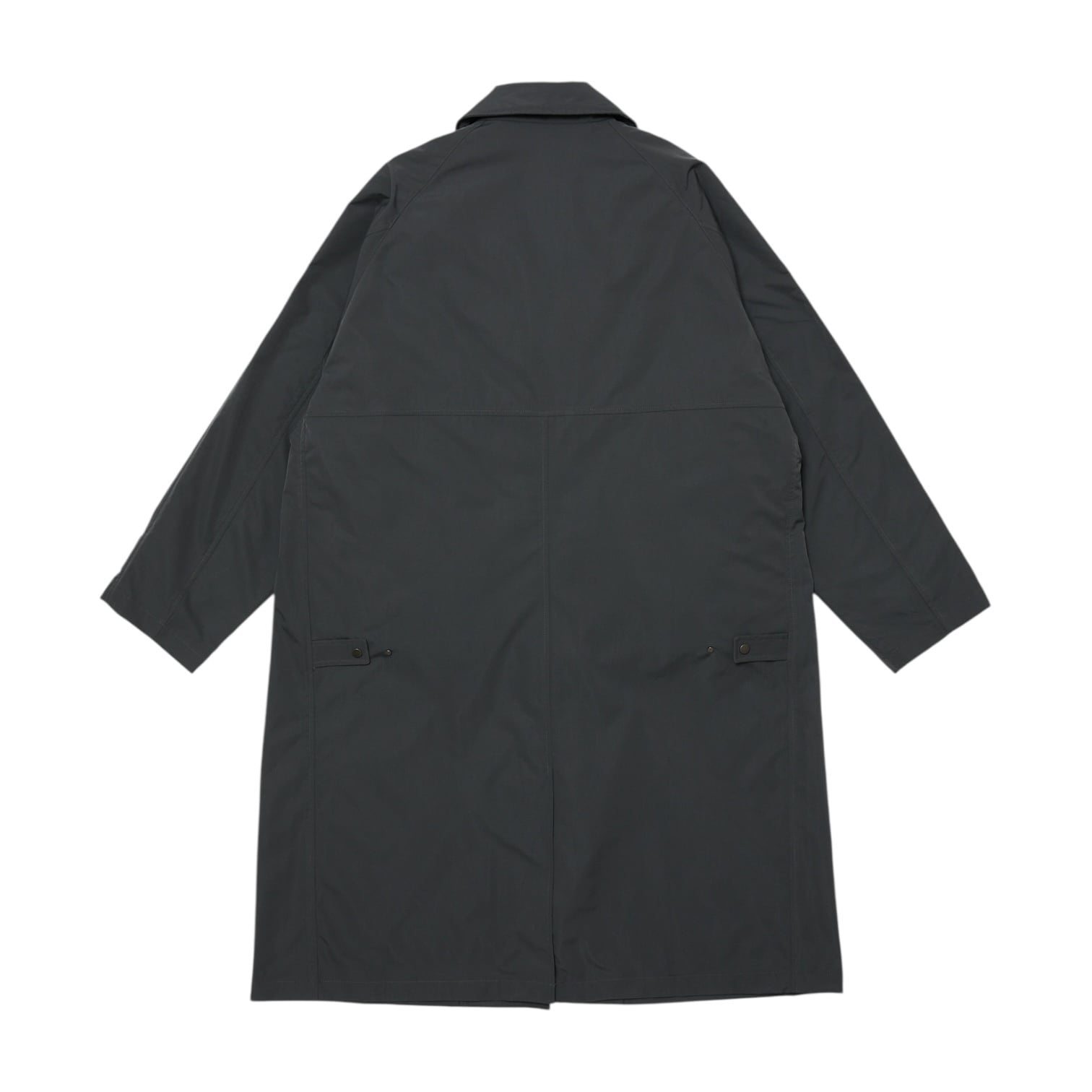BAL】TAION BALMACAAN COAT WITH DETACHABLE DOWN VEST(CARBON)〈国内