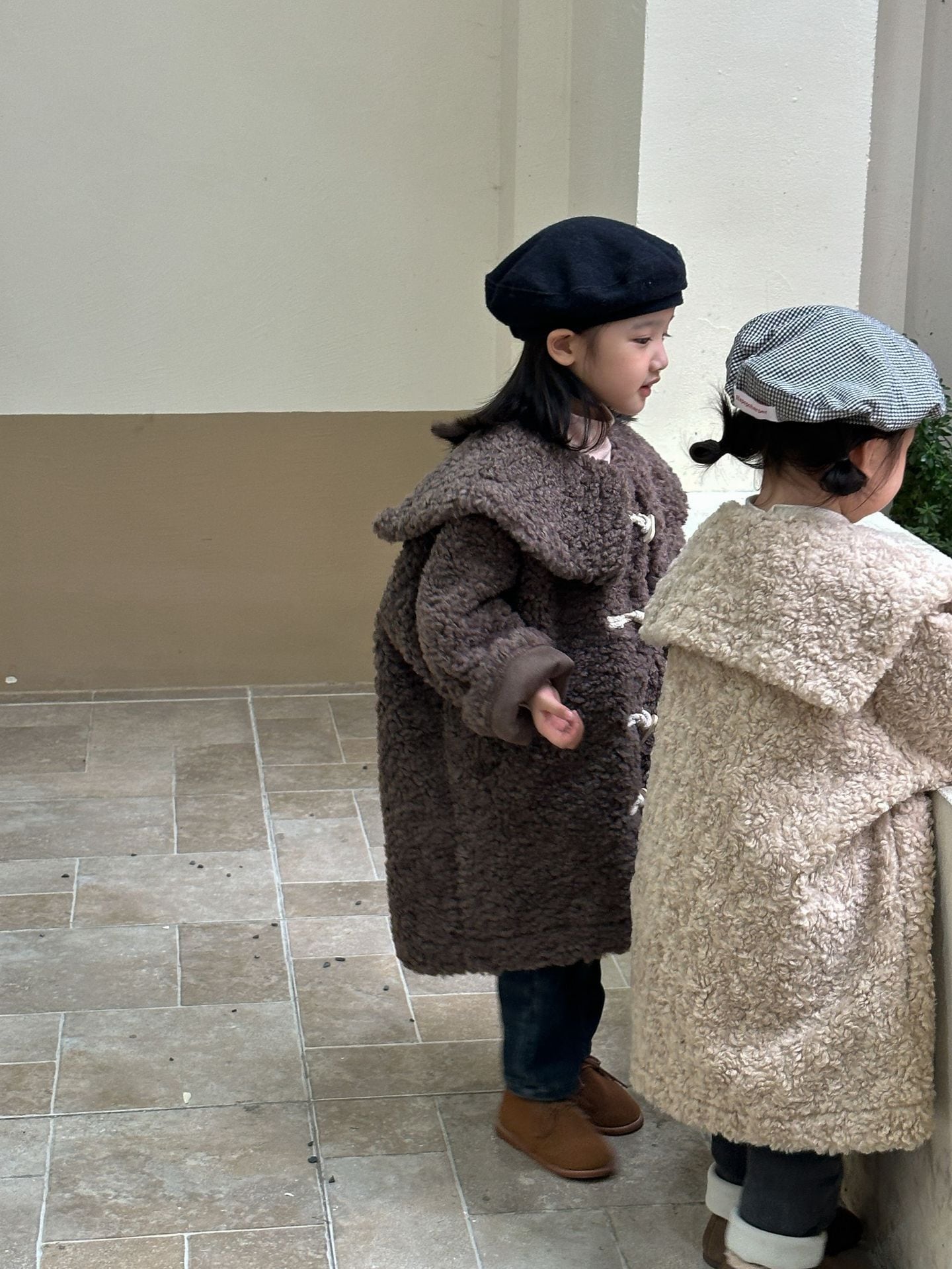 ロングダッフルコート