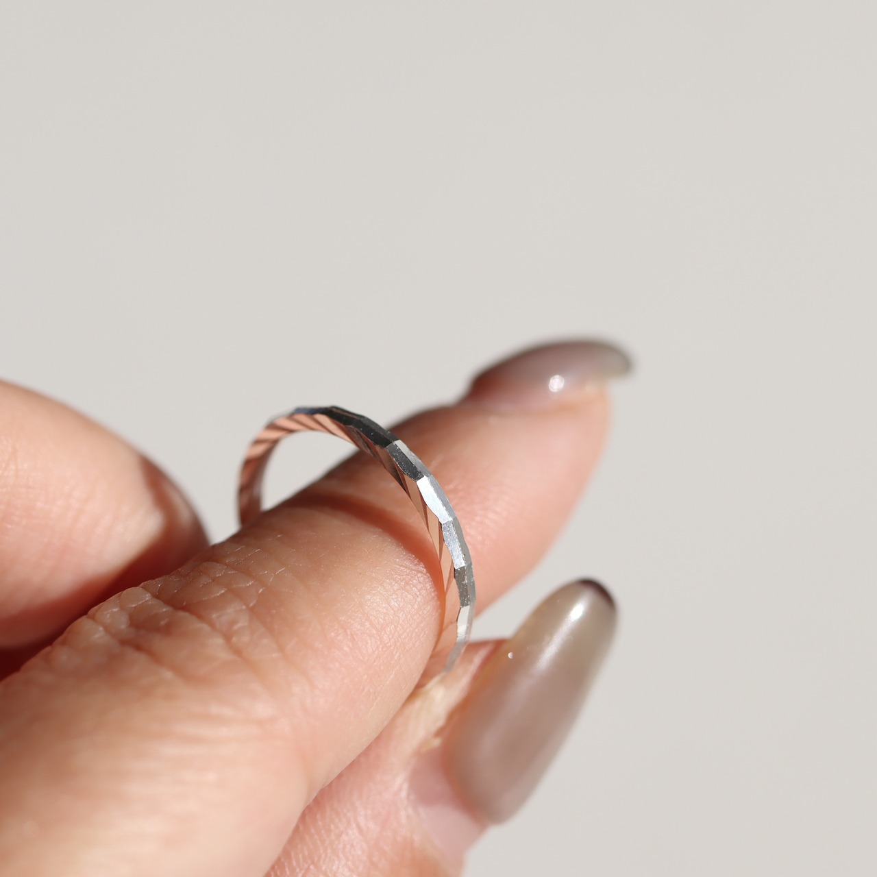 12/19(金)21時新作発売*silver925 cut ring