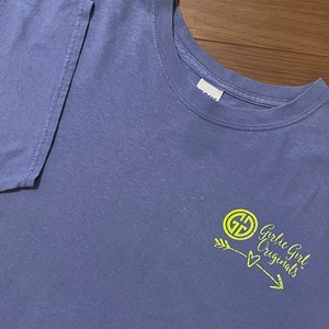 【GILDAN】ワンポイントロゴ バックプリント Tシャツ XL ビッグサイズ US古着