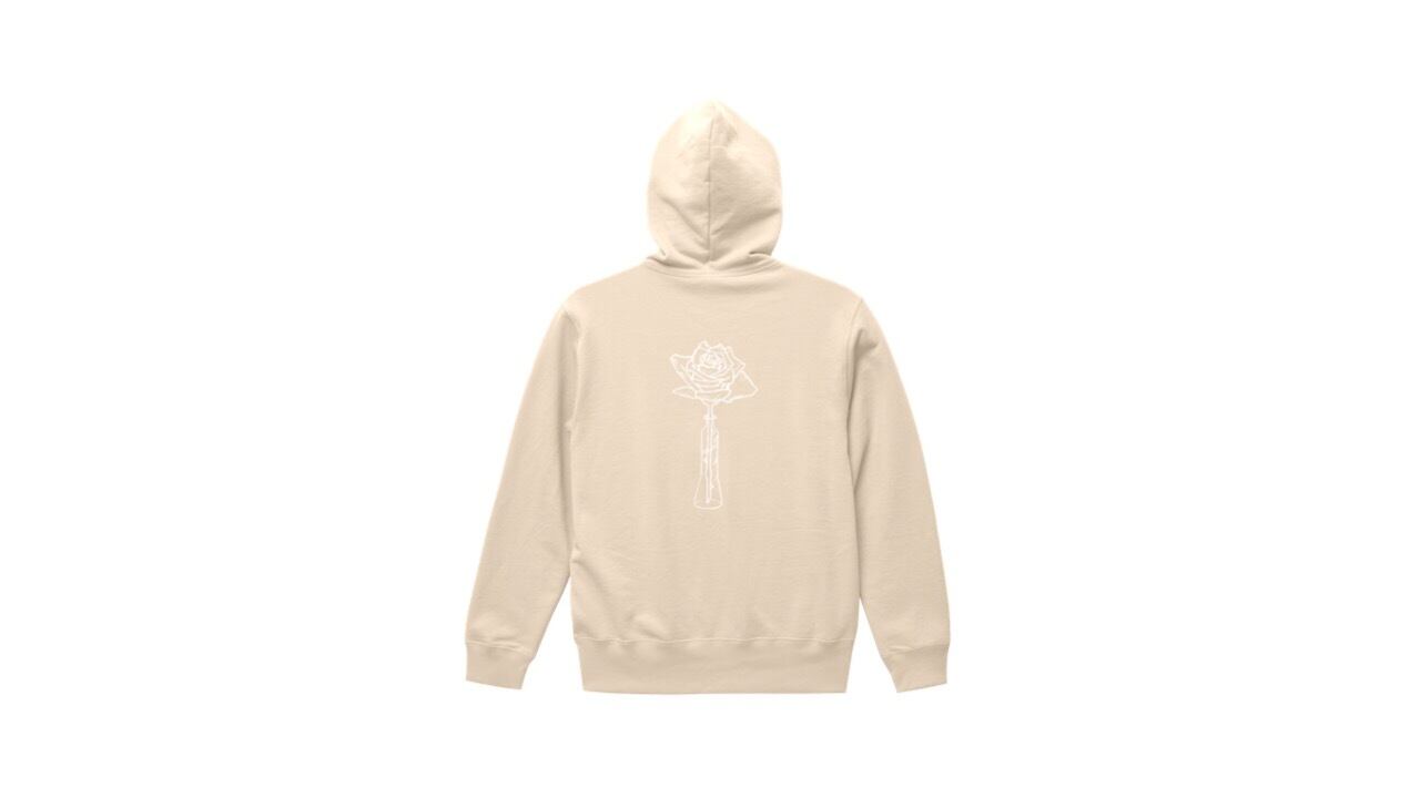 coguchi ROSE hoodie (NATU)