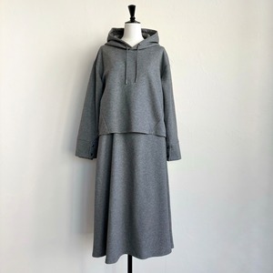 〈SELECT〉フーディーレイヤードワンピース 26561