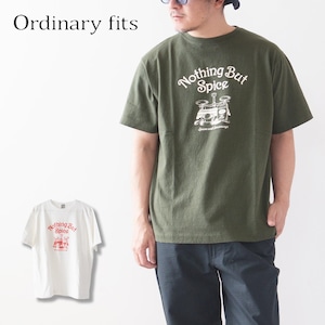 ordinary fits [オーディナリーフィッツ] PRINT TEE/SPICE [OF-C099] プリントティー/スパイス・半袖Tシャツ・プリントTシャツ・BROADWAY MARKET・MEN'S / LADY'S [2024SS]