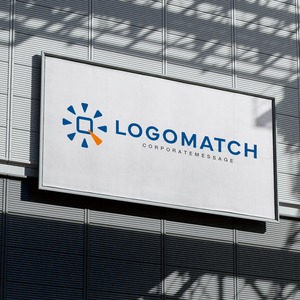 発信と多方向のロゴ