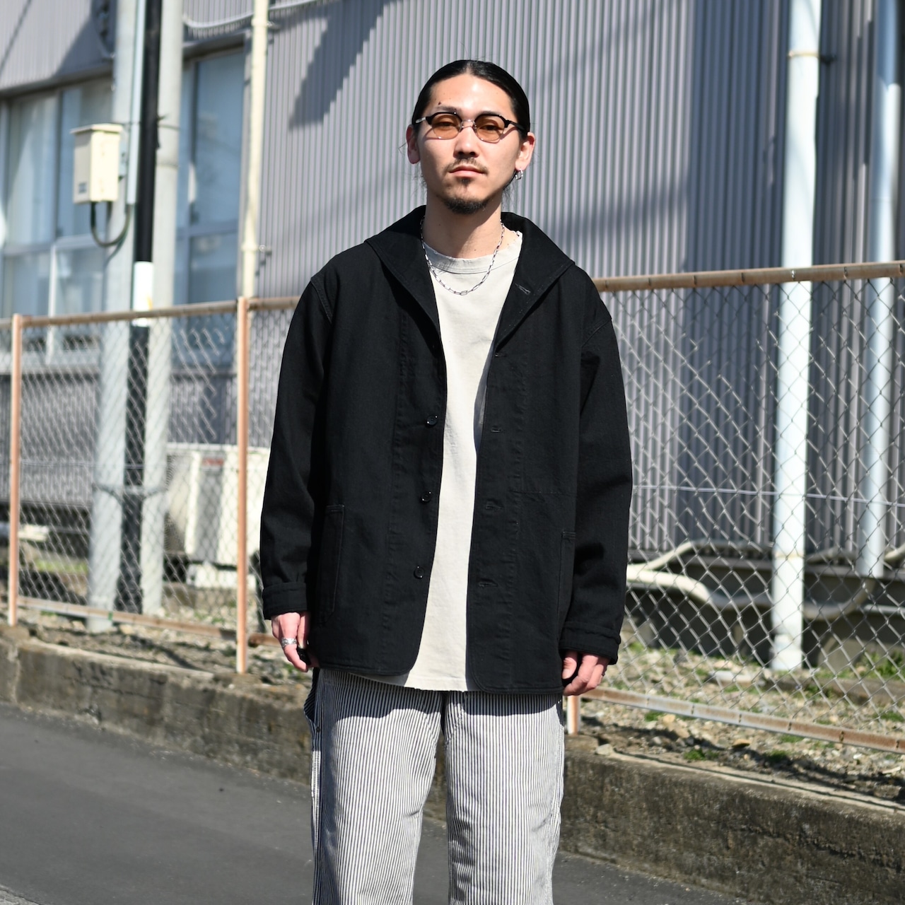 oldjoe新作BUTTON FRONT SAILOR JACKE
