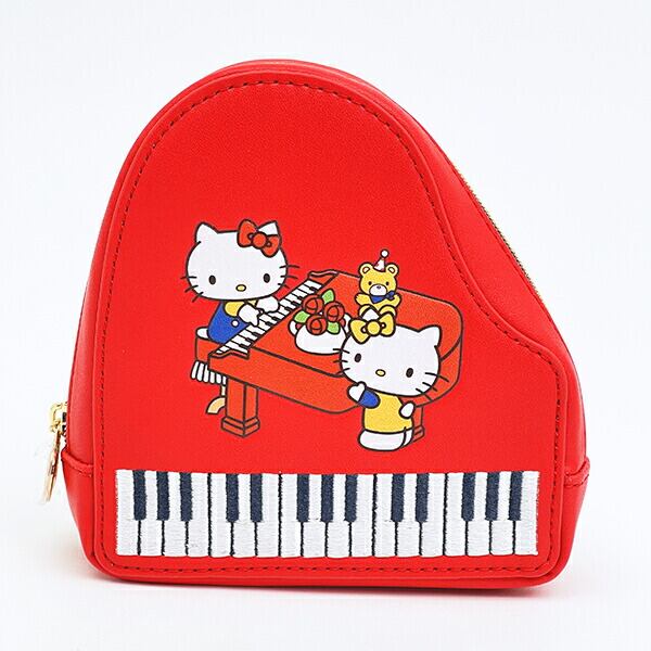 サンリオ ハローキティ ピアノポーチ レッド ACCOMMODE アコモデ