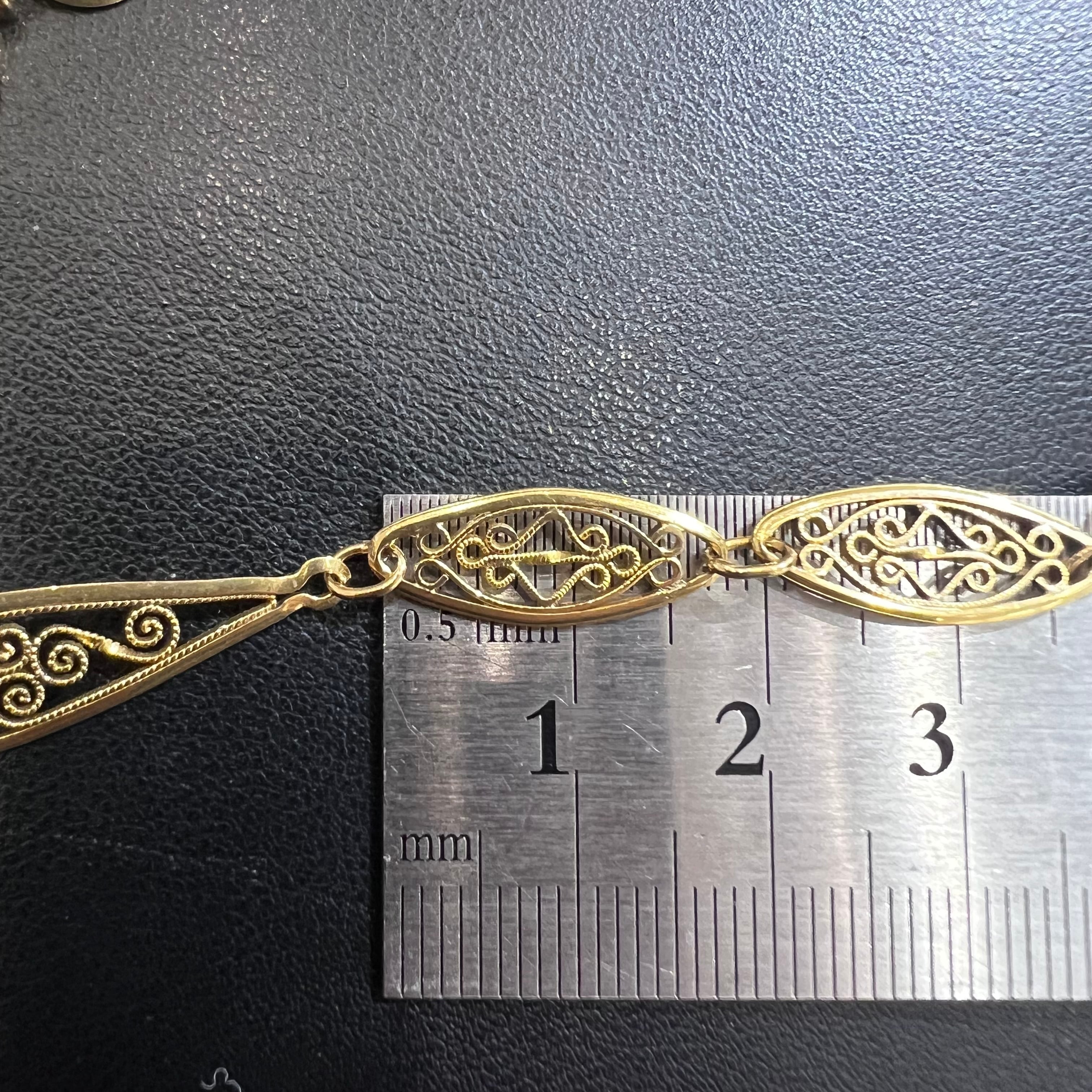 アンティークジュエリー DRN00094 フランス アンティーク 18金 K18