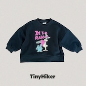 韓国子供服 / TinyHiker / 26Autumn / ラビットプリントトレーナー / 秋服 *XS~XL *