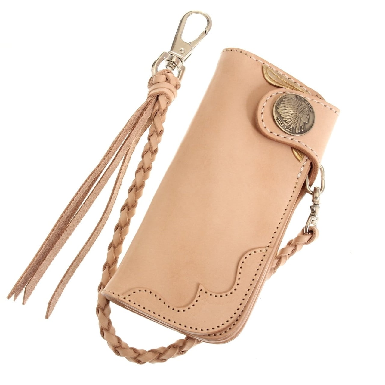 入手困難 miruve ロングウォレット クリーム 韓国 ウィリアムモリスのデザインを型押しした大容量の長財布【HIRAMEKI.】