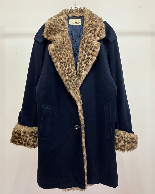 Acrylic fur fleece coat